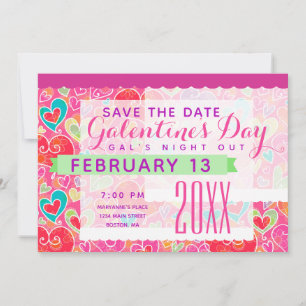 Save The Date Fête des Coeurs de la Saint-Galentin