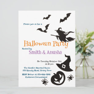 Save The Date Fête d'Halloween pour adultes d'innovation