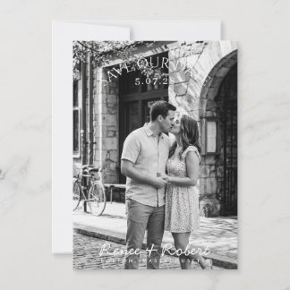 Save The Date Fiancé(e)s