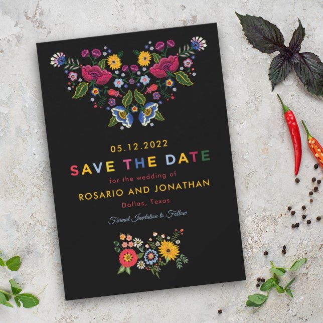 Save The Date Fiesta mexicaine (Créateur téléchargé)