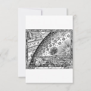 Save The Date Flammarion Engraving