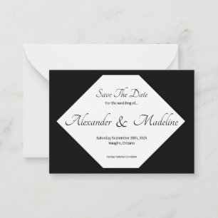 Save the Date Flat Card