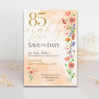 Fleur Sauvage Douce 85e Anniversaire pour Elle - 8