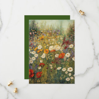 Save The Date Fleurs en fleurs