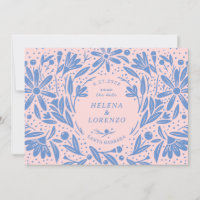 Fleurs rustiques Périwinkle rose