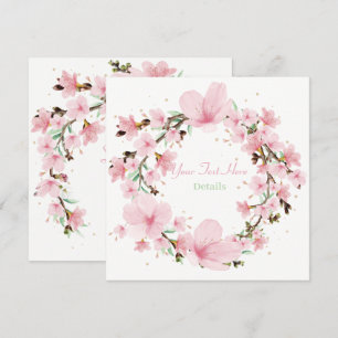 Save The Date Floral Enregistrer La Date