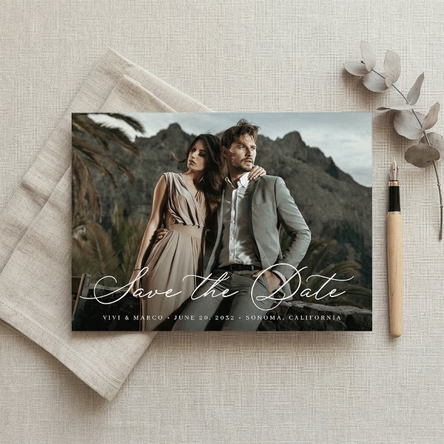 Save The Date Flux de script | Mariage photo (Créateur téléchargé)