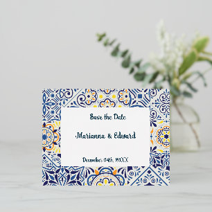 Save the Date Foil Invitation Postcard