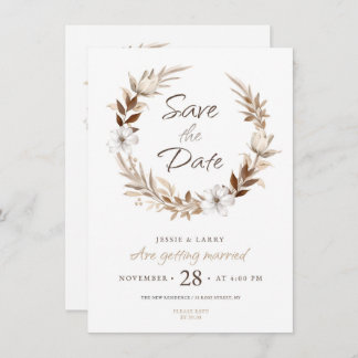 "Save the Date for Our Big Day: [Couple's Names] T Invitation