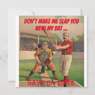 Save The Date FP de baseball des années 1840