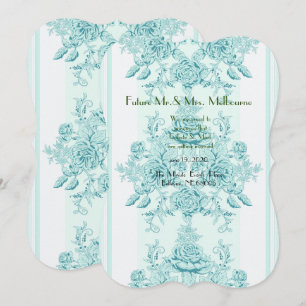 Save The Date français, Vintage, shabby chic, motif, victorien, 