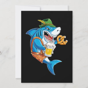 Save The Date Funny Shark Drink