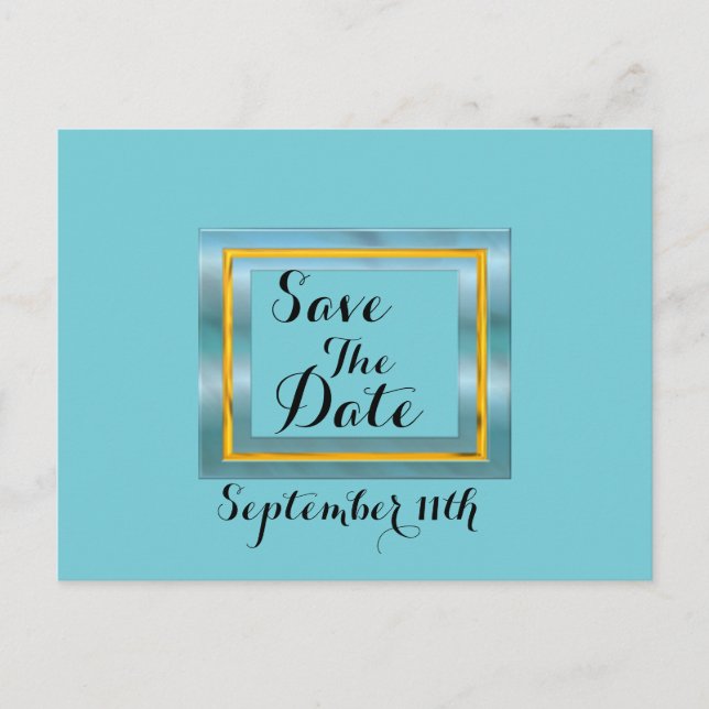 Save The Date Generic Postcard (Front)