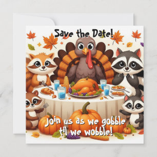 Save The Date Gobble jusqu'à ce que nous tourbillons