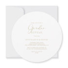 Gold Idyllic Calligraphie Genre Revela Party