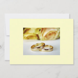 Save the date/gold wedding b ands date