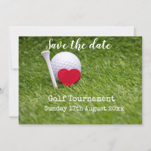 Save The Date Golf Sauvegarder la date pour le mariage de tourno