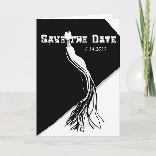 Save the Date Graduation Card (Front)