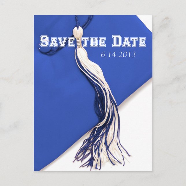 Save the Date Graduation Postcard (Front)