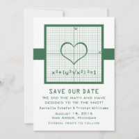 Graphique en mathématiques du coeur vert Enregistr