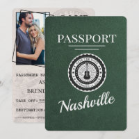 Green Nashville Passport Enregistrer La Date