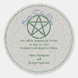 Save the Date Handfasting Sticker