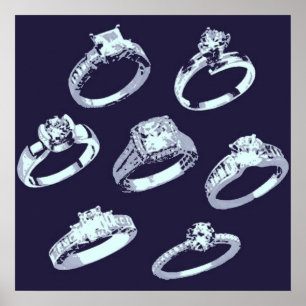 Save the Date/He Put a Ring on It! Poster