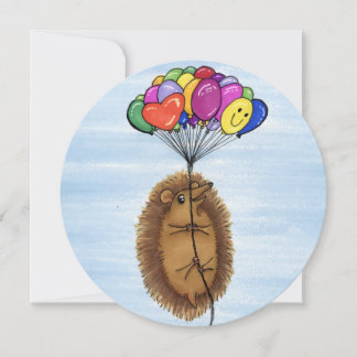 Save The Date "Hedgie" Félicitations/carte d'anniversaire/fête