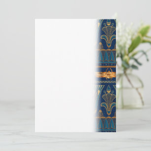 Save The Date Hiéroglyphes égyptiens Gold Beetles Parties scinti