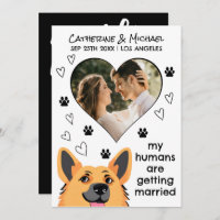 Humains Se Marier Berger Allemand Main Tirée