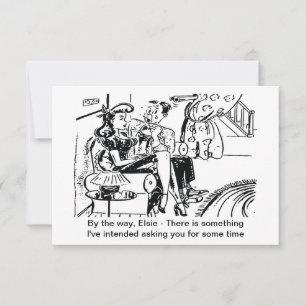 Save The Date Il a posé la question, drôle