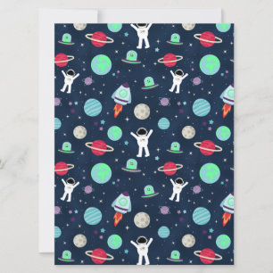 Save The Date Illustration du Motif spatial
