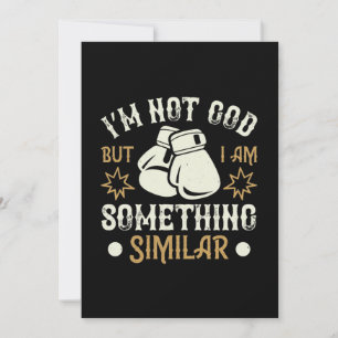 Save The Date I'M Not God but I Am Something Similar