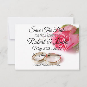 Save The Date Invitation 