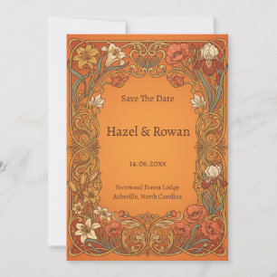 save the date invitation