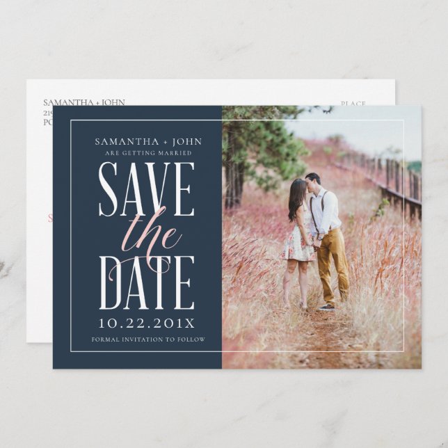 Save The Date Invitation (Front/Back)