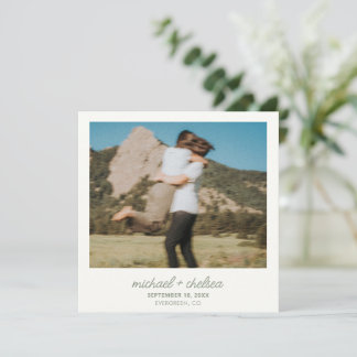 Save the Date  Invitation