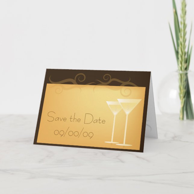 Save the Date Invitation Card (Front)