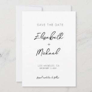 Save the Date Invitation Template