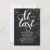 Save the Date Invite | At Last Fab