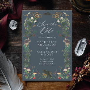 Save The Date Jardin botanique gothique de nuit enchantée pour m