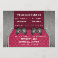 Jeu vidéo Enregistrer l'Invitation de date, rose