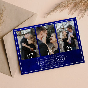 Save The Date Jewel Tone Romance   Saphyre   Mariage