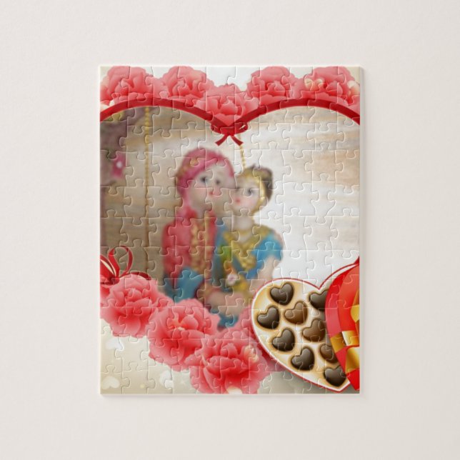 Save the Date Jigsaw Puzzle (Vertical)