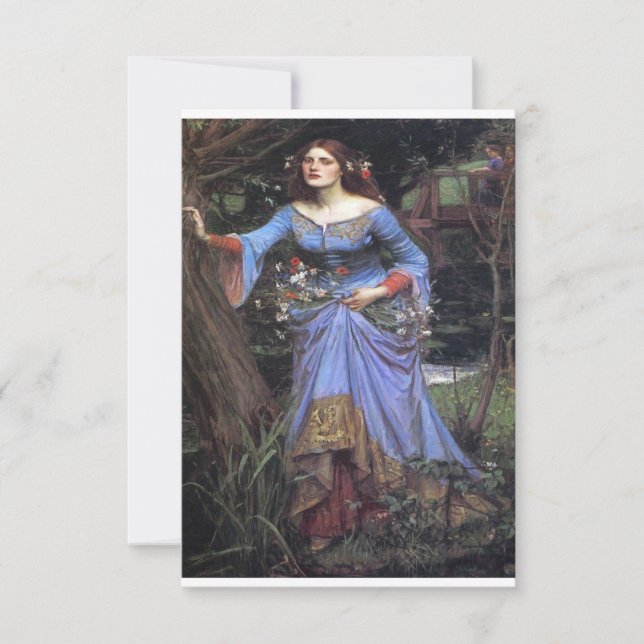 Save The Date John William Waterhouse - Ophelia (Devant)