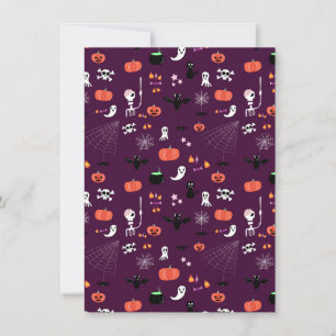 Save The Date Jolie Art Créatif Halloween Effrayant