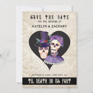Save The Date Jusqu'à ce que la mort nous sépare Halloween
