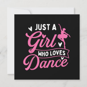 Save The Date Juste Une Fille Qui Aime La Danse - Danseuse Amant