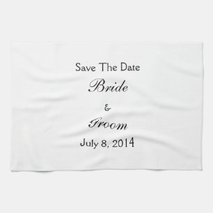 Save The Date Kitchen Towel