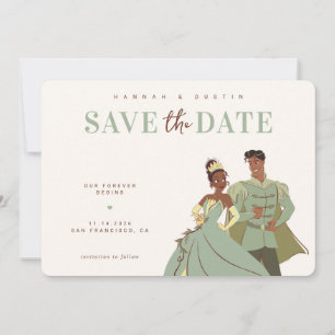 Save The Date La Princesse Tiana et Naveen Sauvent l'État